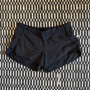 Black Lulu speed-up shorts 2.5”